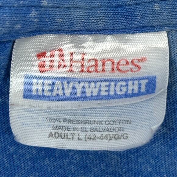 Vintage Y2Ks Polar Bears Alaska T Shirt Bleach Spotted Tie Dye Blue L Large - Picture 10 of 11